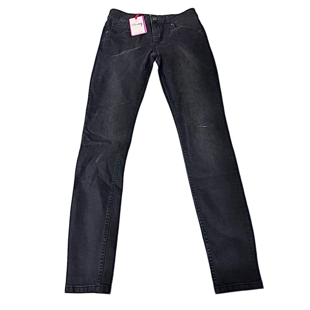 NWT Ted Baker London Women's ABRASION Black Wash Denim Jean Size 28 $165